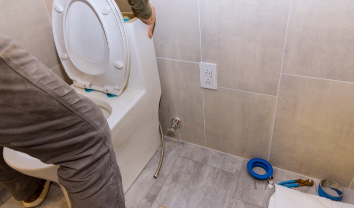 Energy Trade Solutions Toilet Plumbing