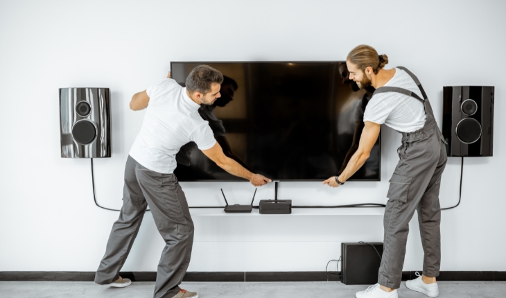 Energy Trade Solutions TV Point Installation