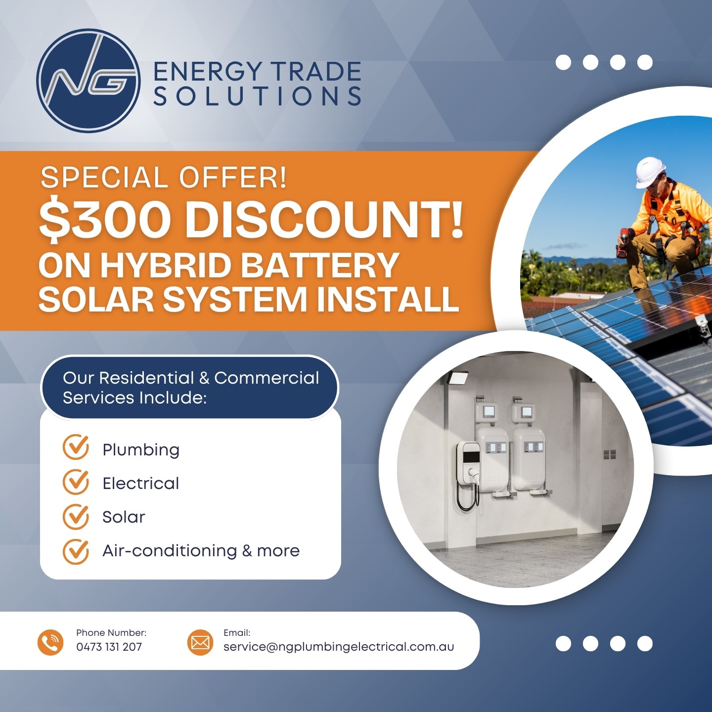 Energy Trade Solutions Battery Ready & Hybrid Solar Inverters