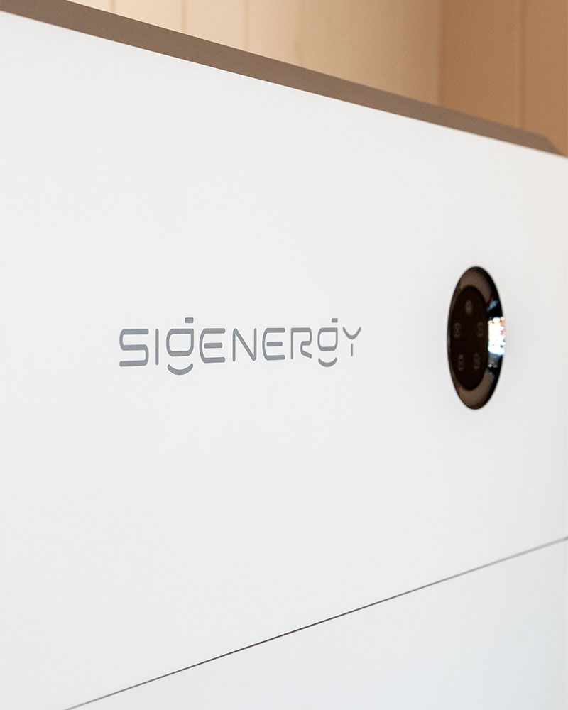 Sigenergy solar battery installation in Brisbane