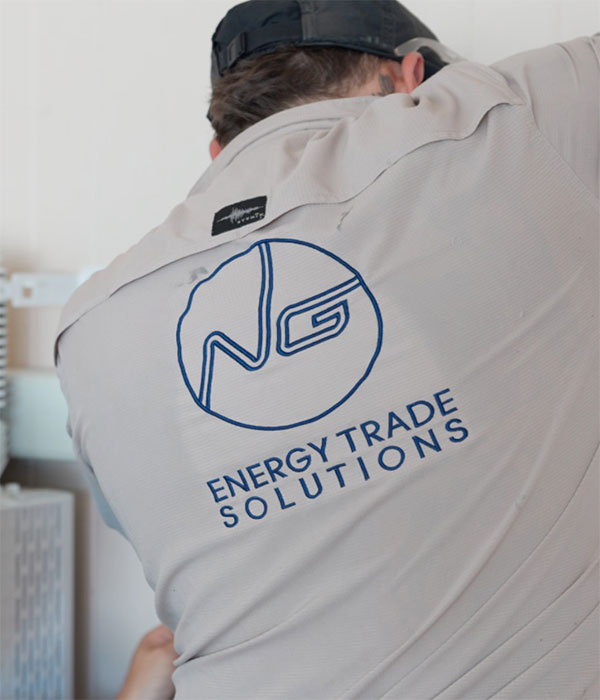 NG Trade Solutions tradesperson on the job in Brisbane