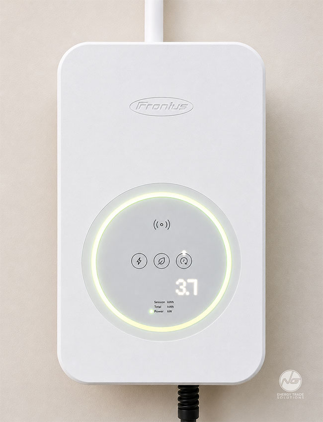 Fronius solar inverter installation