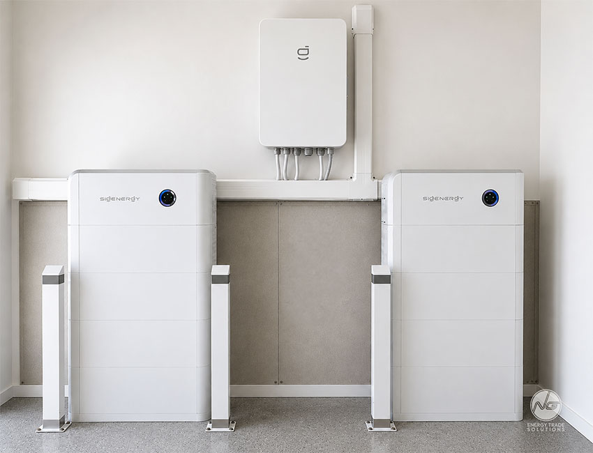 Home battery storage system installation